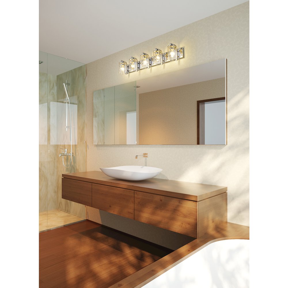 Z-Lite 5 Light Vanity. Picture 7