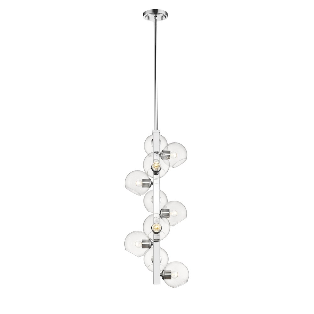 Z-Lite 10 Light Chandelier. Picture 2