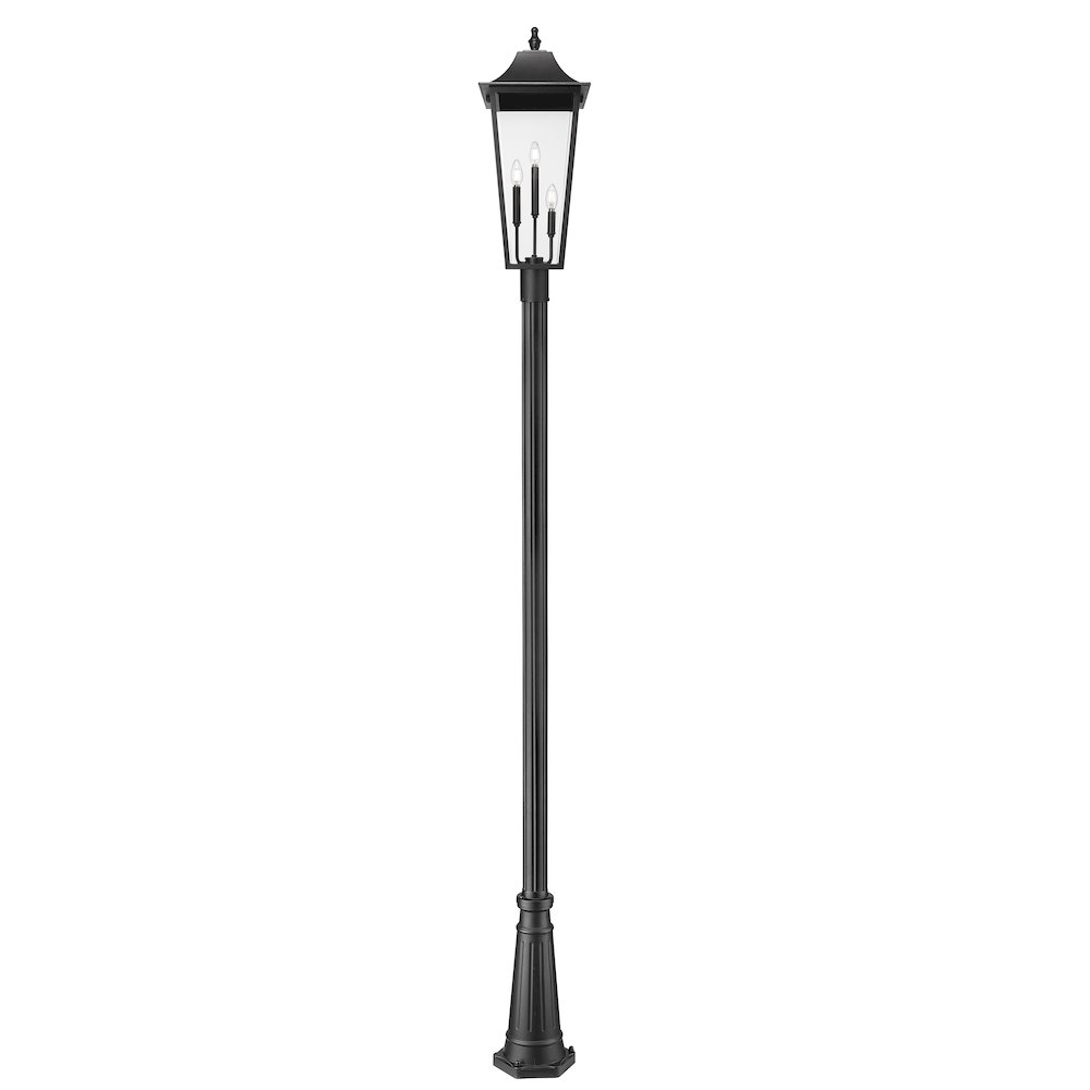 Z-Lite 3 Light Outdoor Post Mounted Fixture. Picture 3