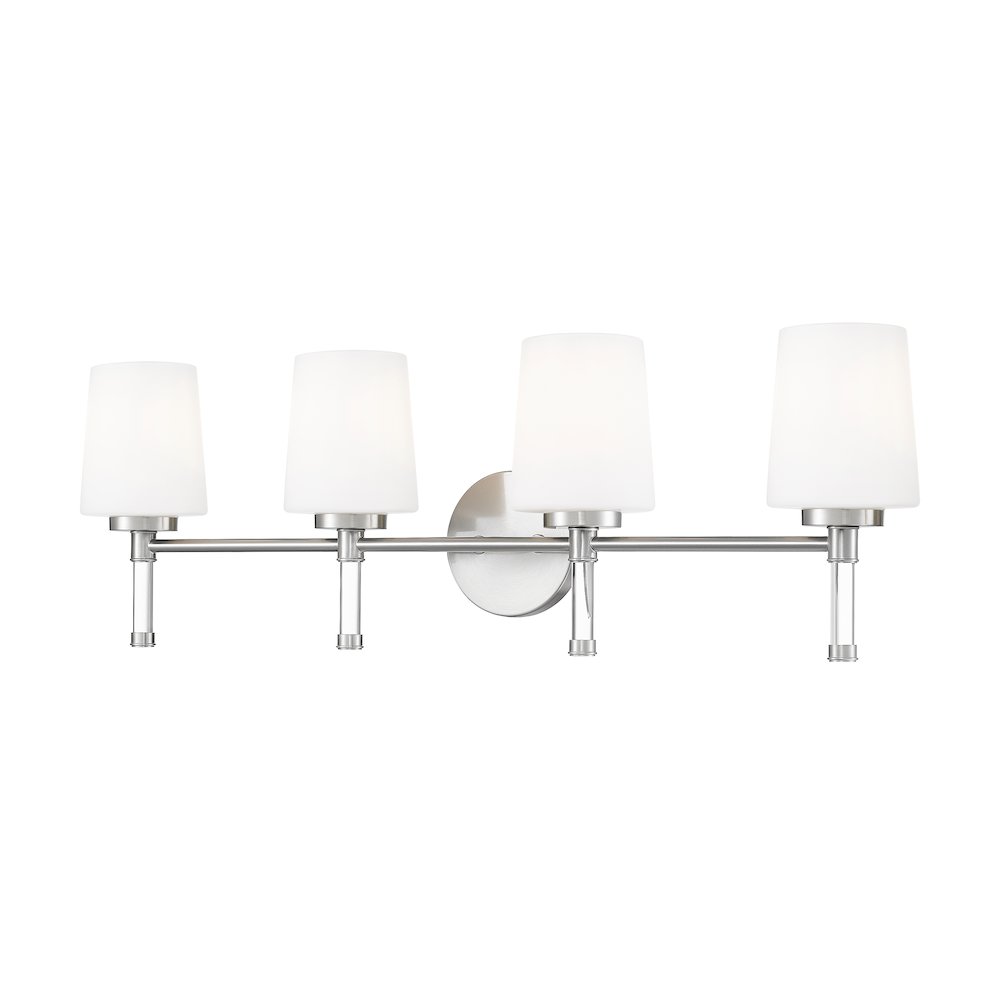 Z-Lite 4 Light Vanity, Brushed Nickel. Picture 1