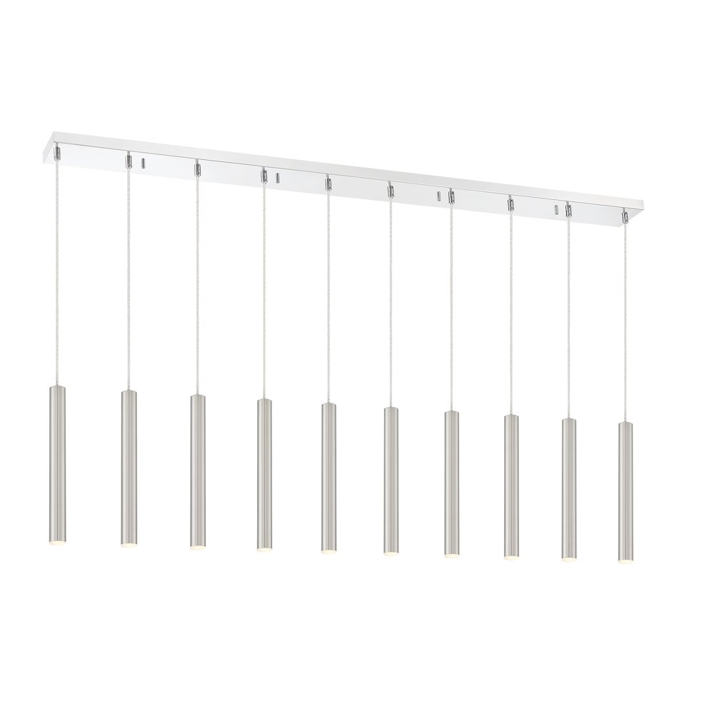 Z-Lite 10 Light Linear Chandelier. Picture 2