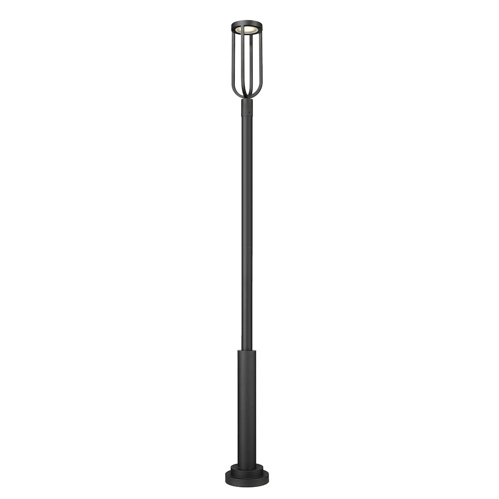 Z-Lite 1 Light Outdoor Post Mounted Fixture. Picture 1