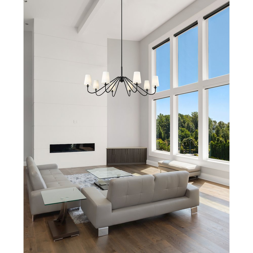 Z-Lite 8 Light Chandelier. Picture 7