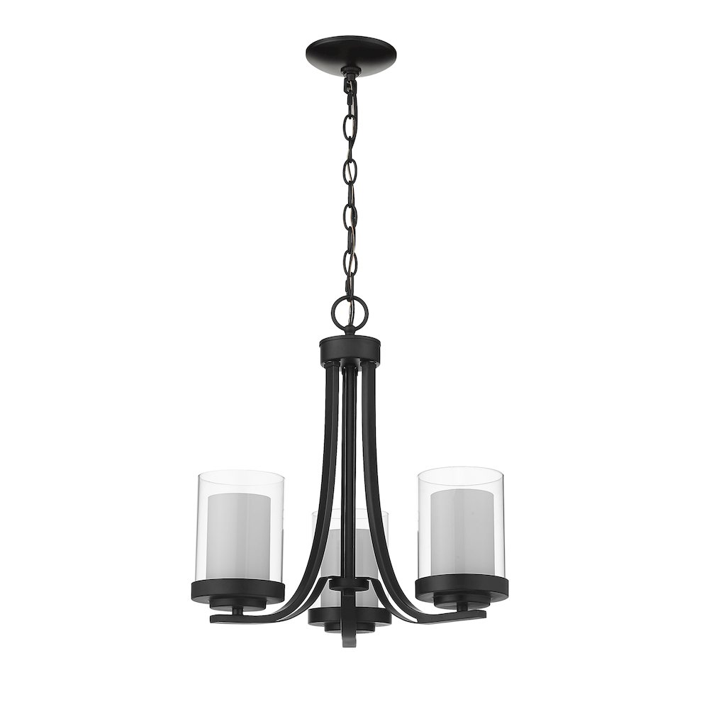 Z-Lite 3 Light Chandelier. Picture 5