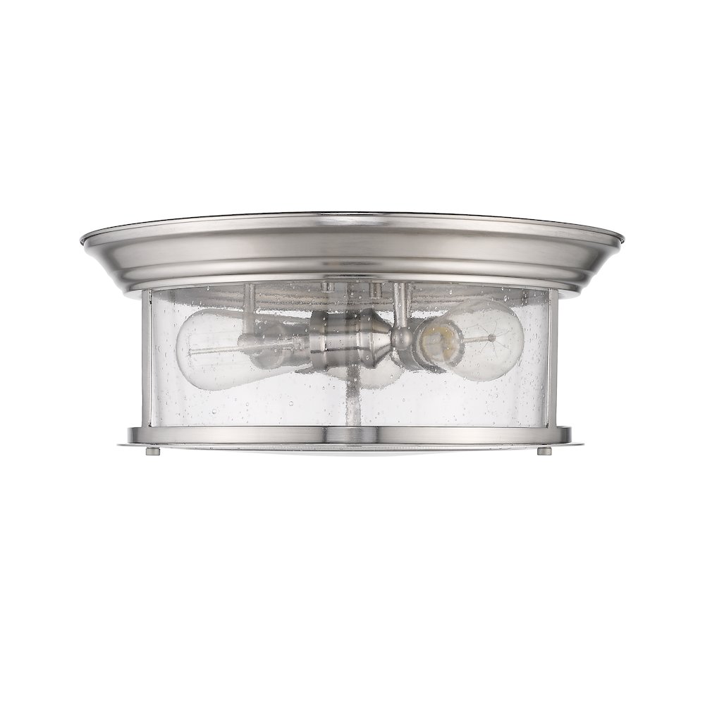 Z-Lite 3 Light Flush Mount. Picture 5