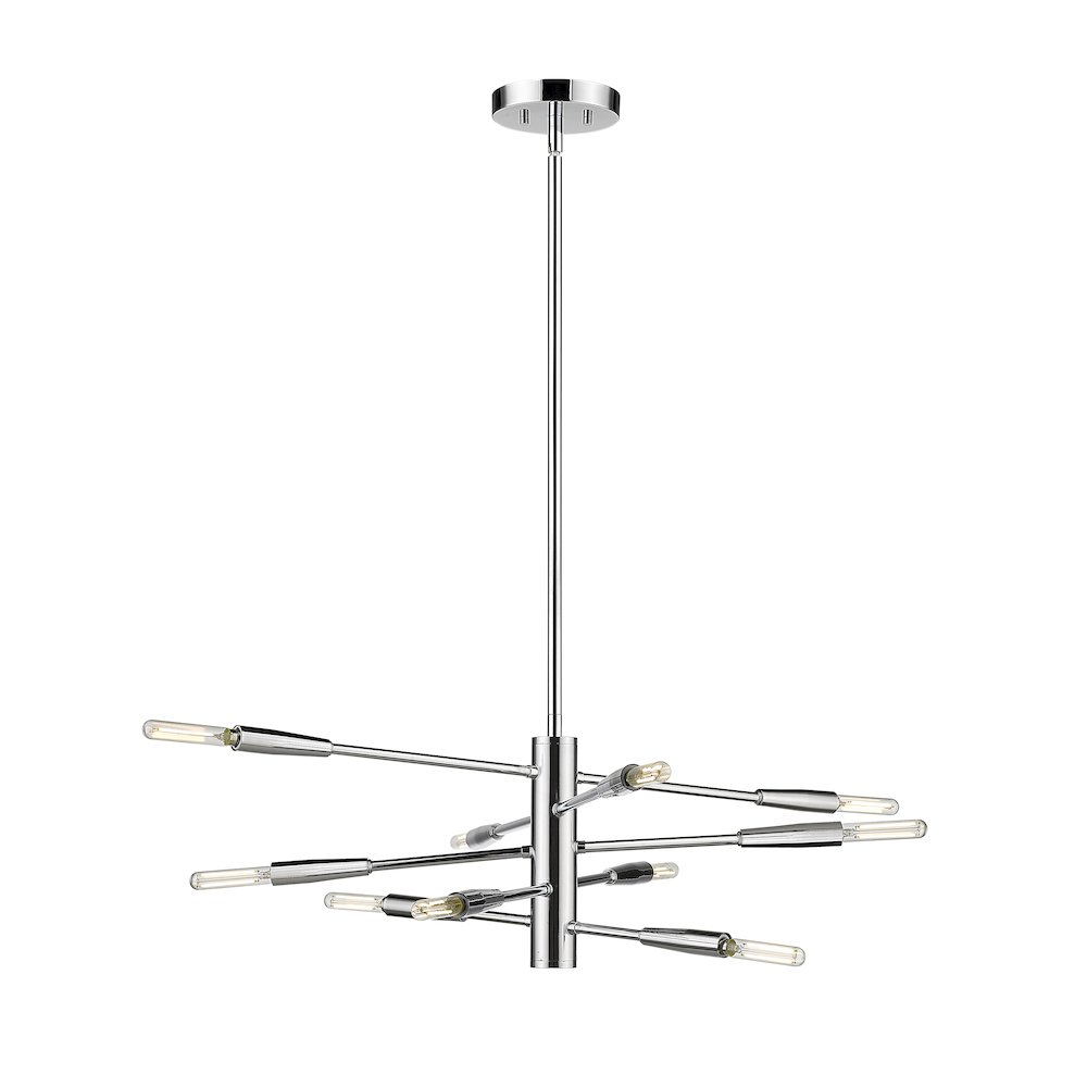 Z-Lite 10 Light Chandelier. Picture 2