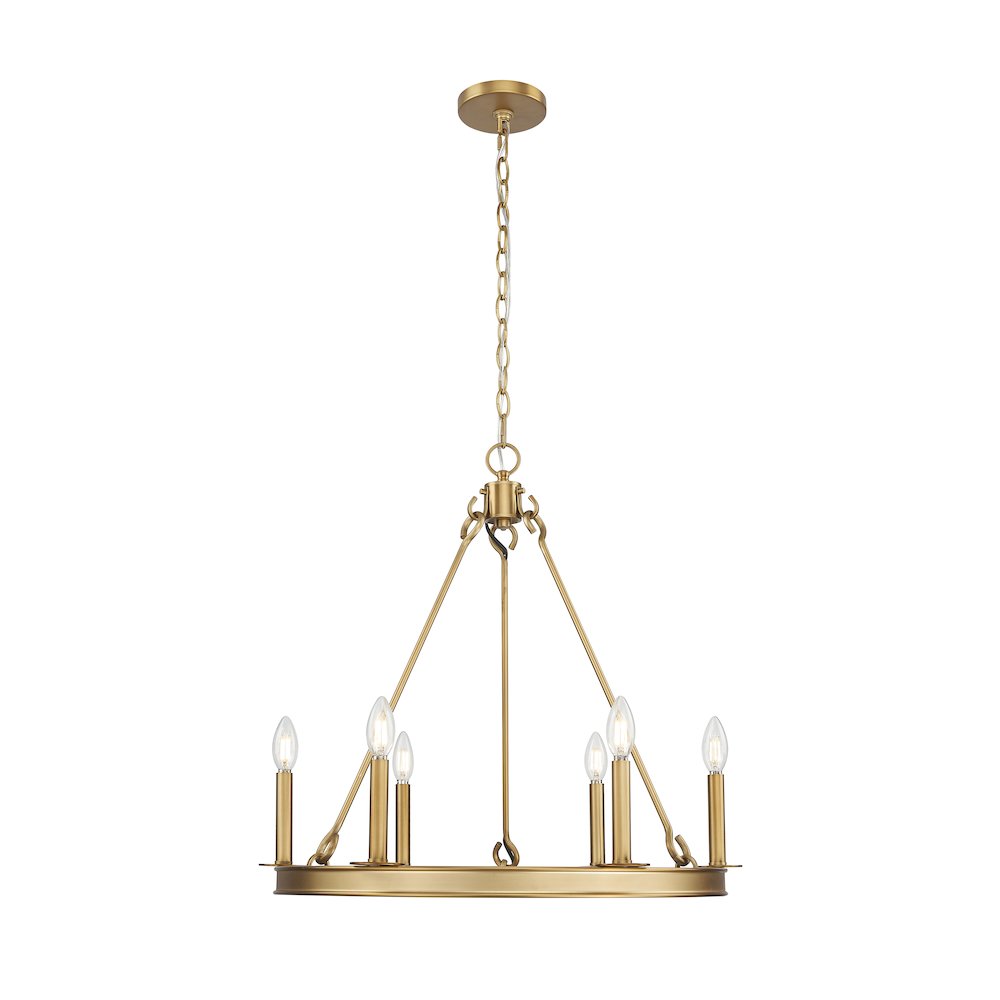 Z-Lite 6 Light Chandelier. Picture 2
