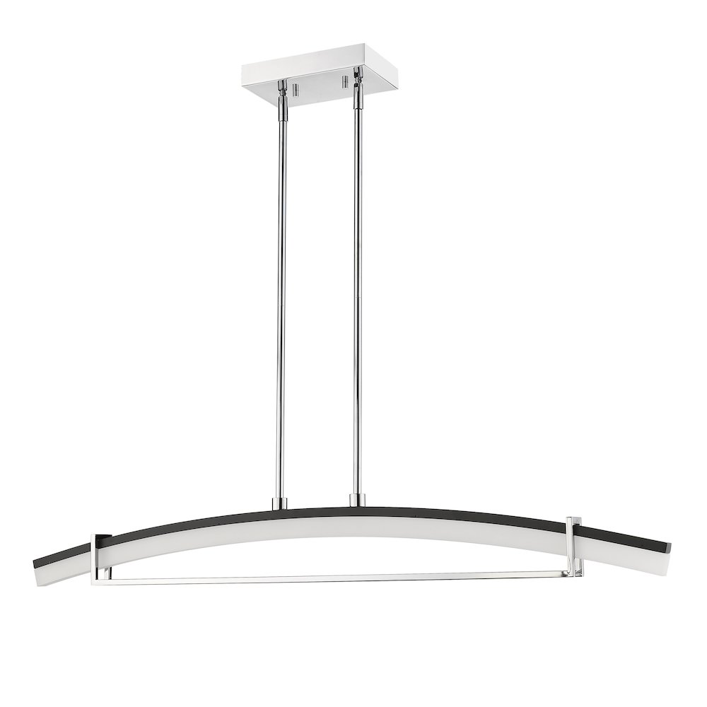 Z-Lite 1 Light Linear Chandelier. Picture 5