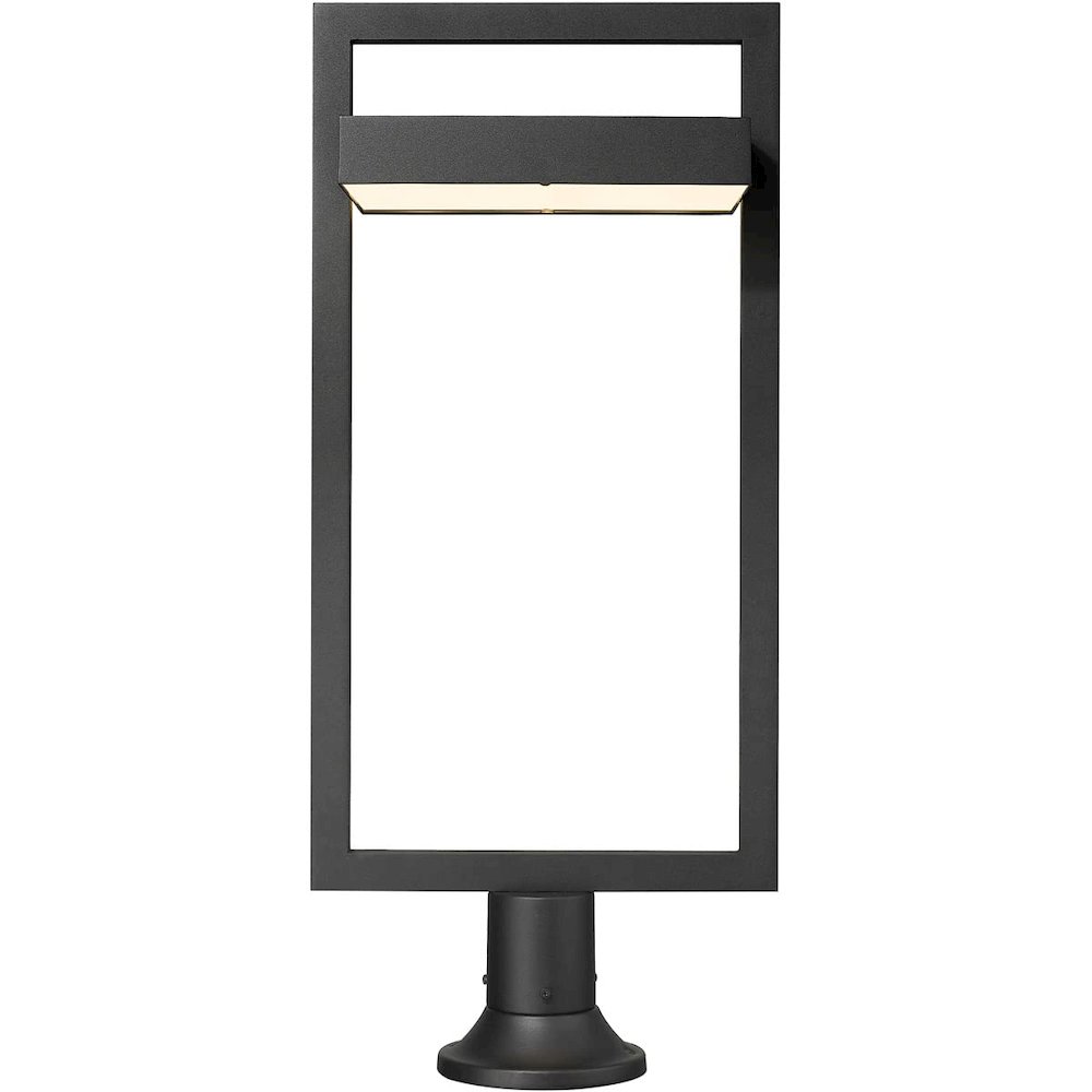 Z-Lite 1 Light Outdoor Pier Mounted Fixture. Picture 4