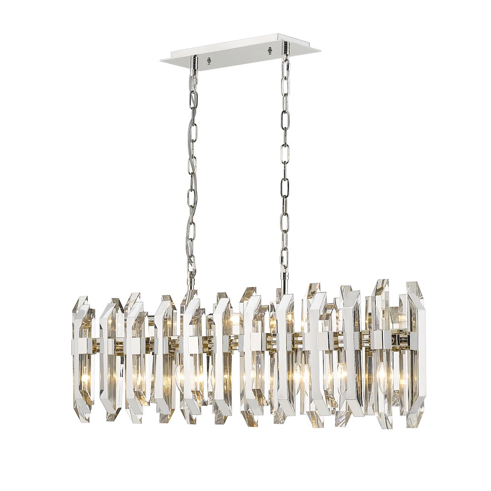 Z-Lite 11 Light Linear Chandelier. Picture 3