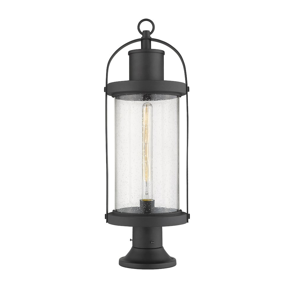 Z-Lite 1 Light Outdoor Pier Mounted Fixture. Picture 1