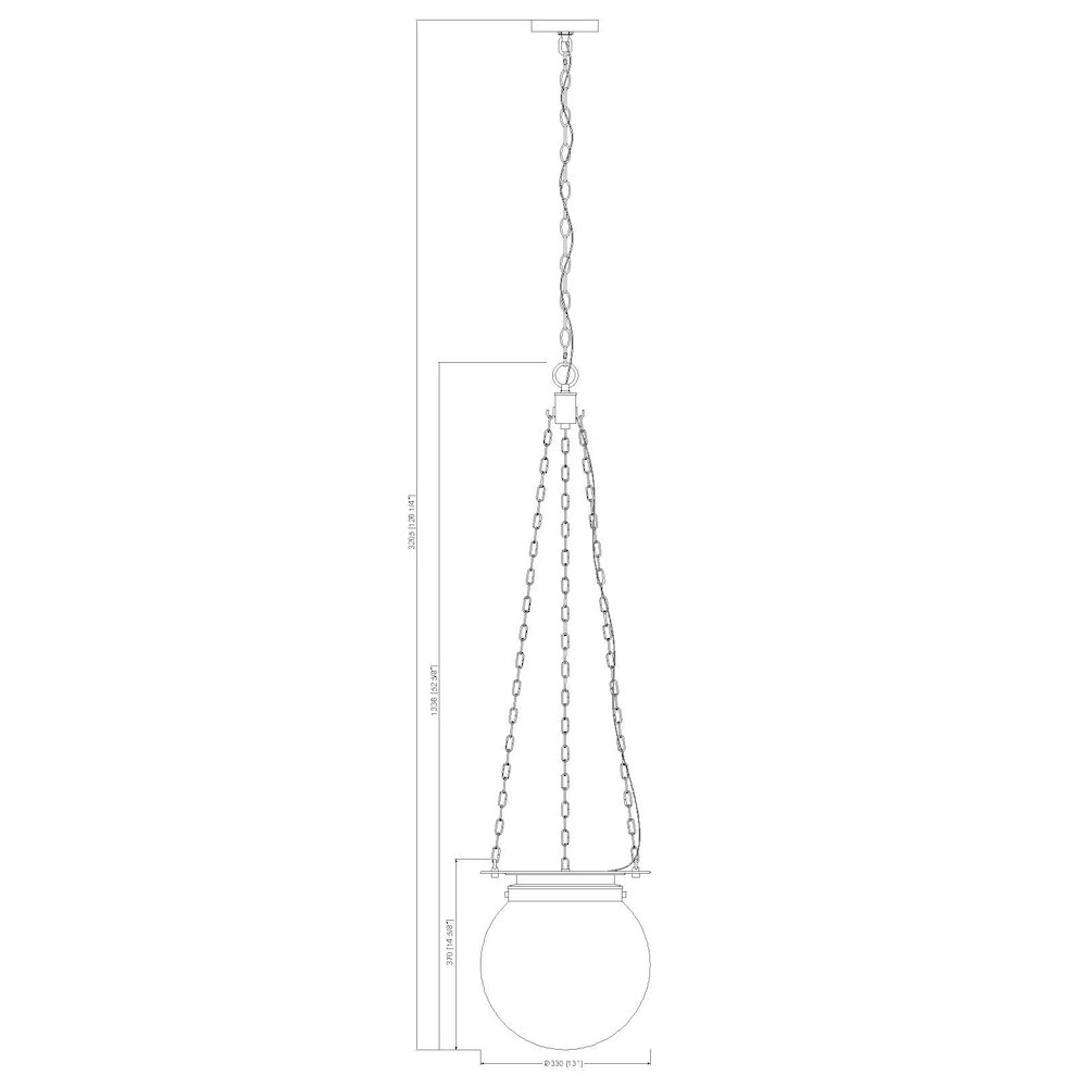 Z-Lite 1 Light Pendant. Picture 8