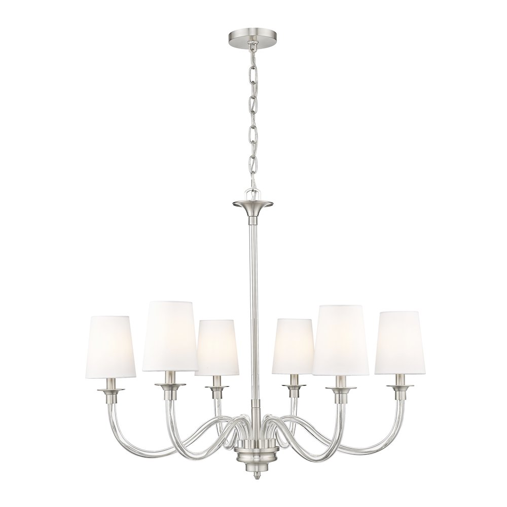 Z-Lite 6 Light Chandelier. Picture 1