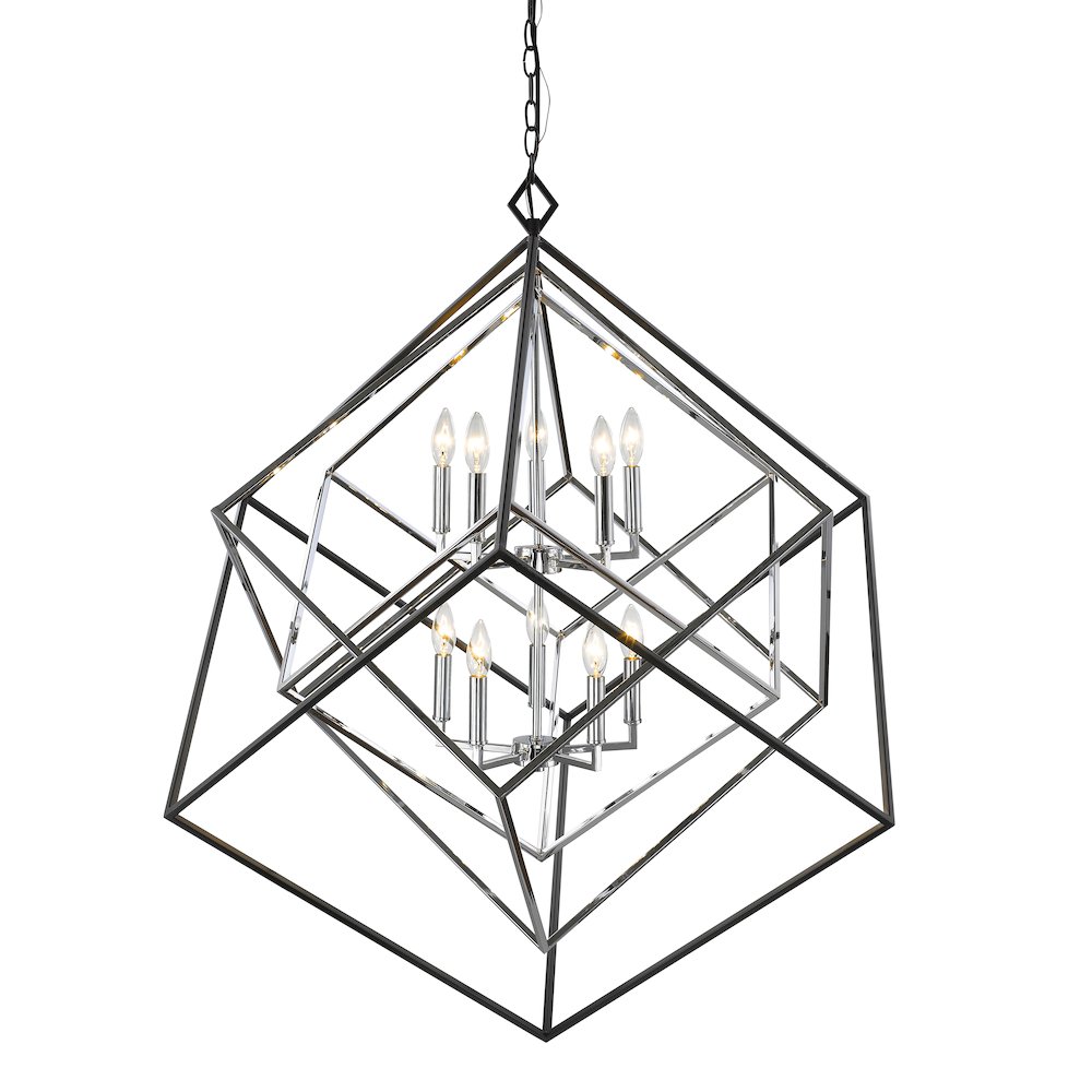 Z-Lite 10 Light Chandelier. Picture 2