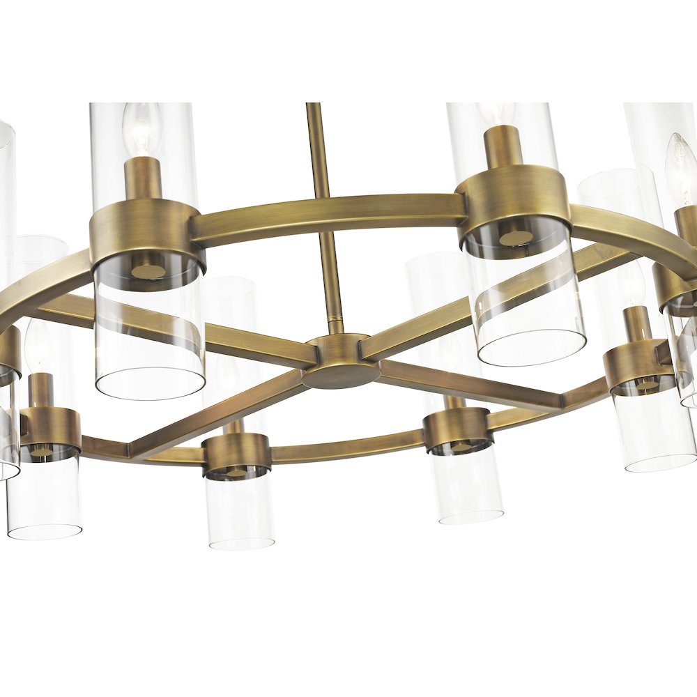 Z-Lite 8 Light Chandelier. Picture 4