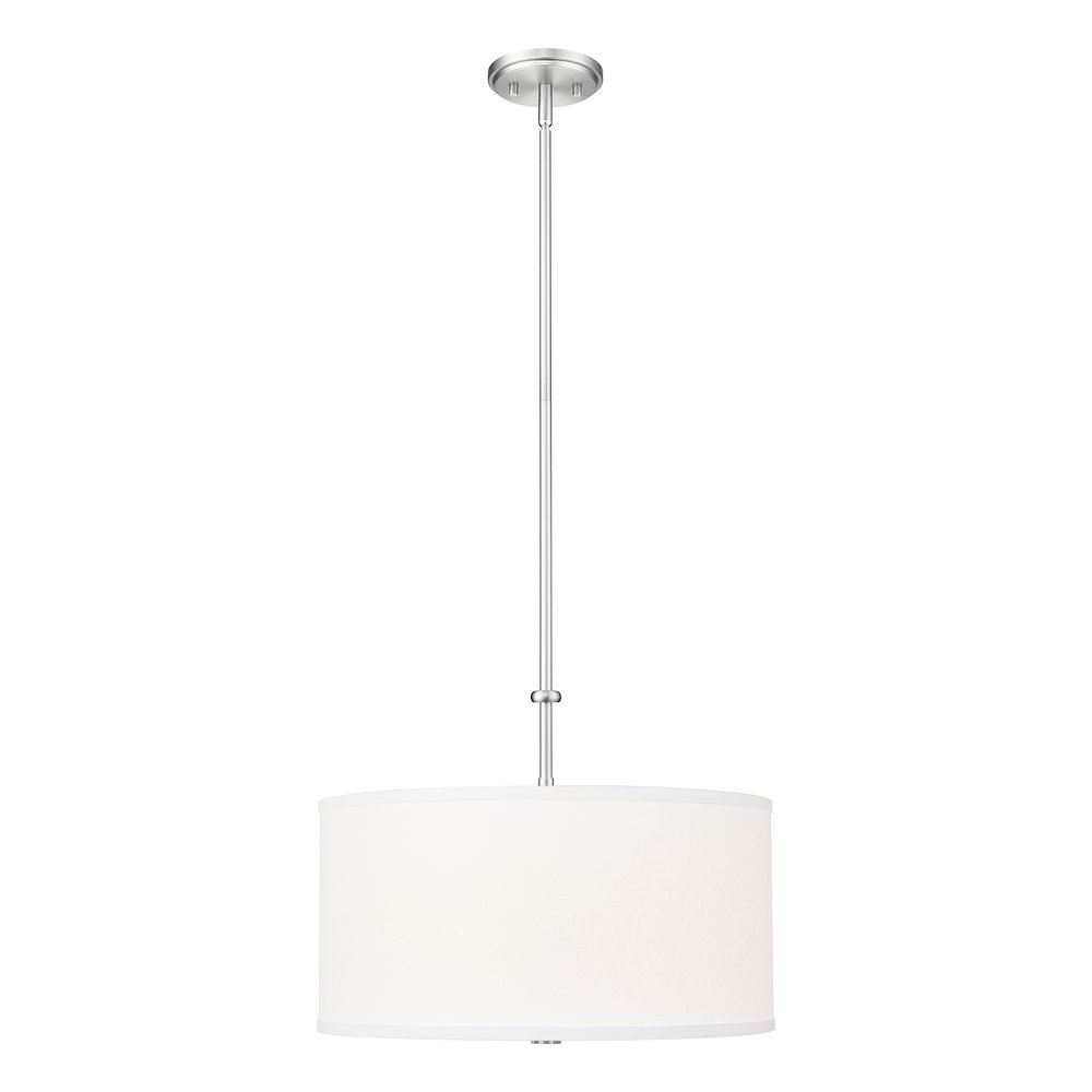 Z-Lite 1 Light Pendant, Brushed Nickel. Picture 2