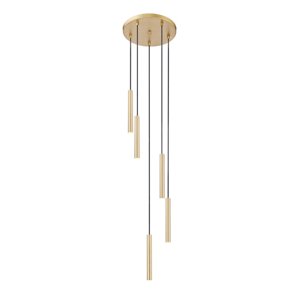 Z-Lite 5 Light Chandelier. Picture 1