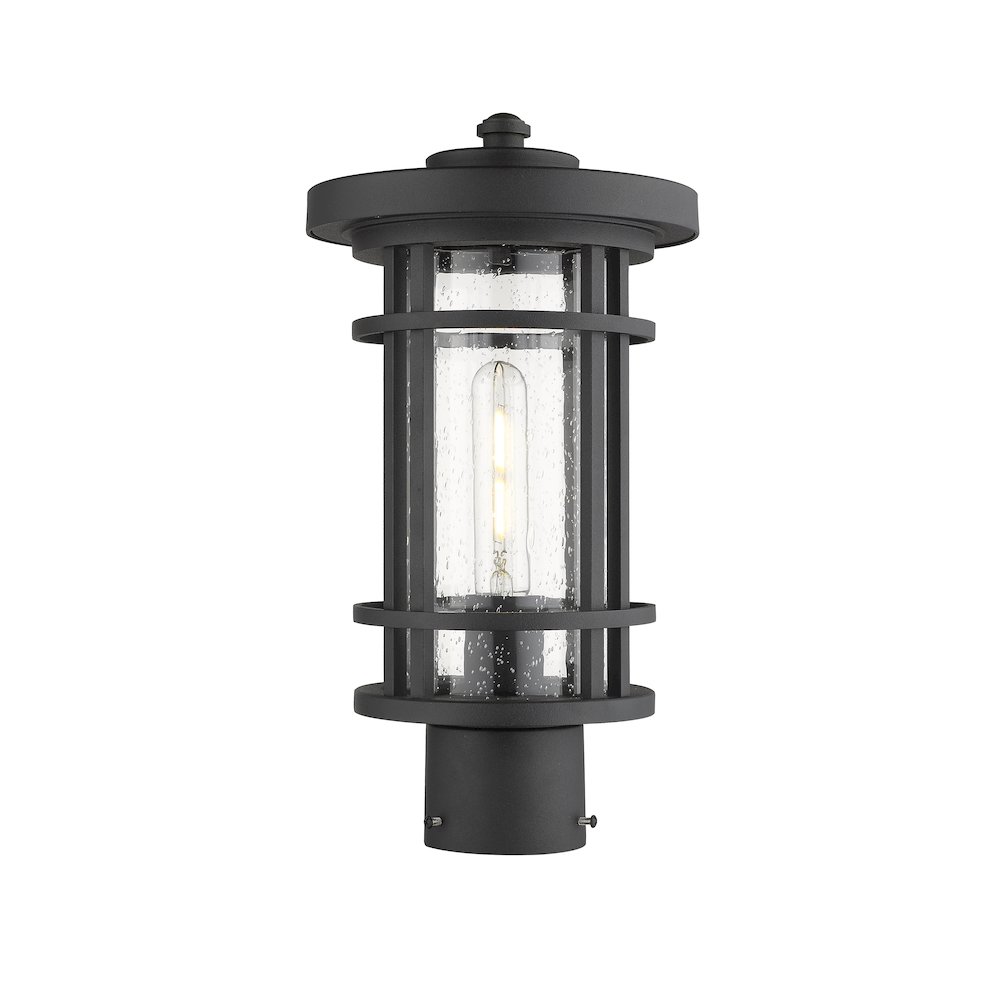 Z-Lite 1 Light Outdoor Post Mount Fixture. Picture 1