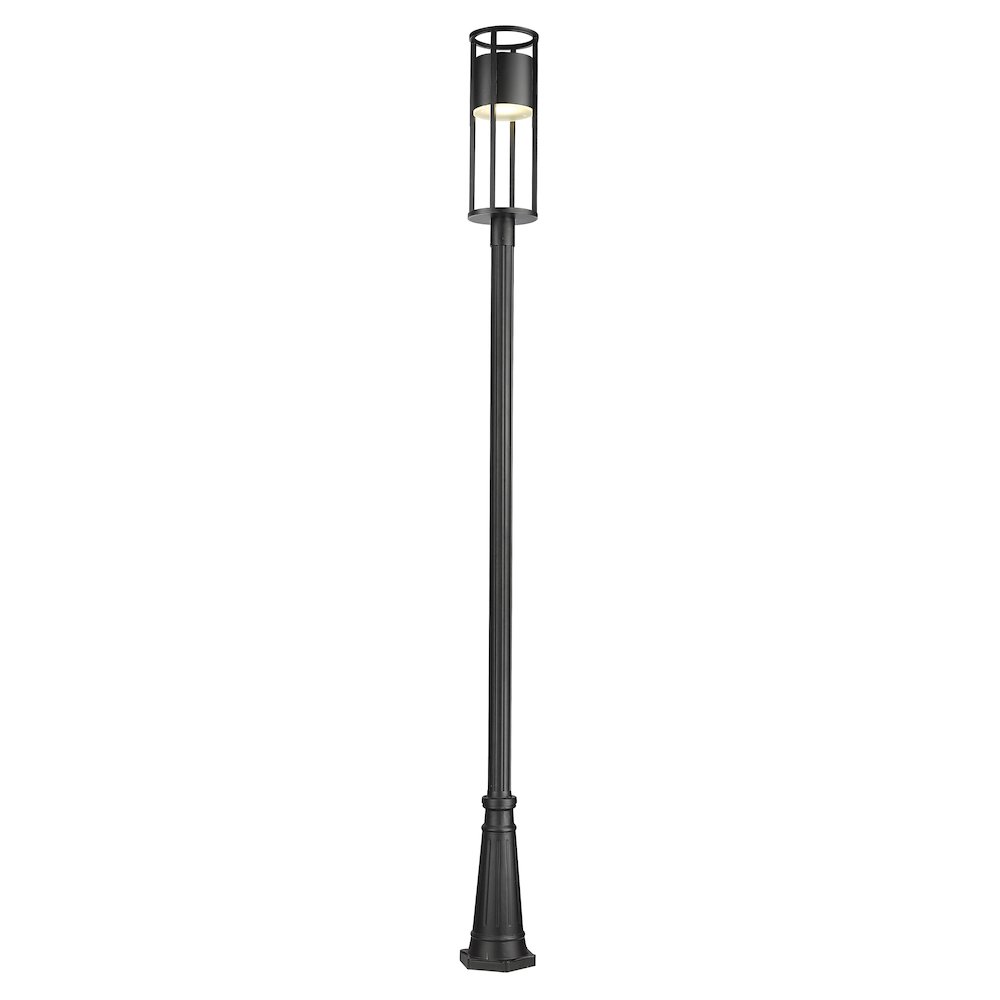 Z-Lite 1 Light Outdoor Post Mounted Fixture. Picture 3