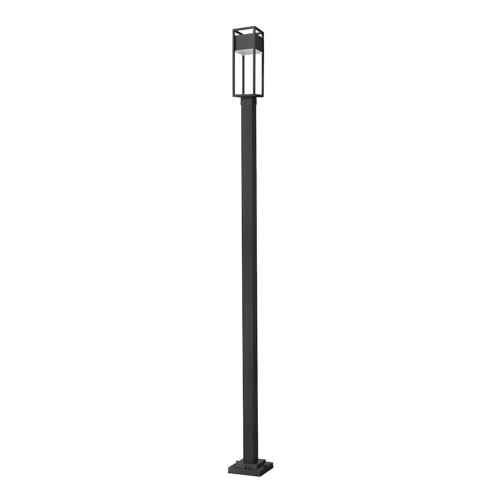 Z-Lite 1 Light Outdoor Post Mounted Fixture. Picture 3
