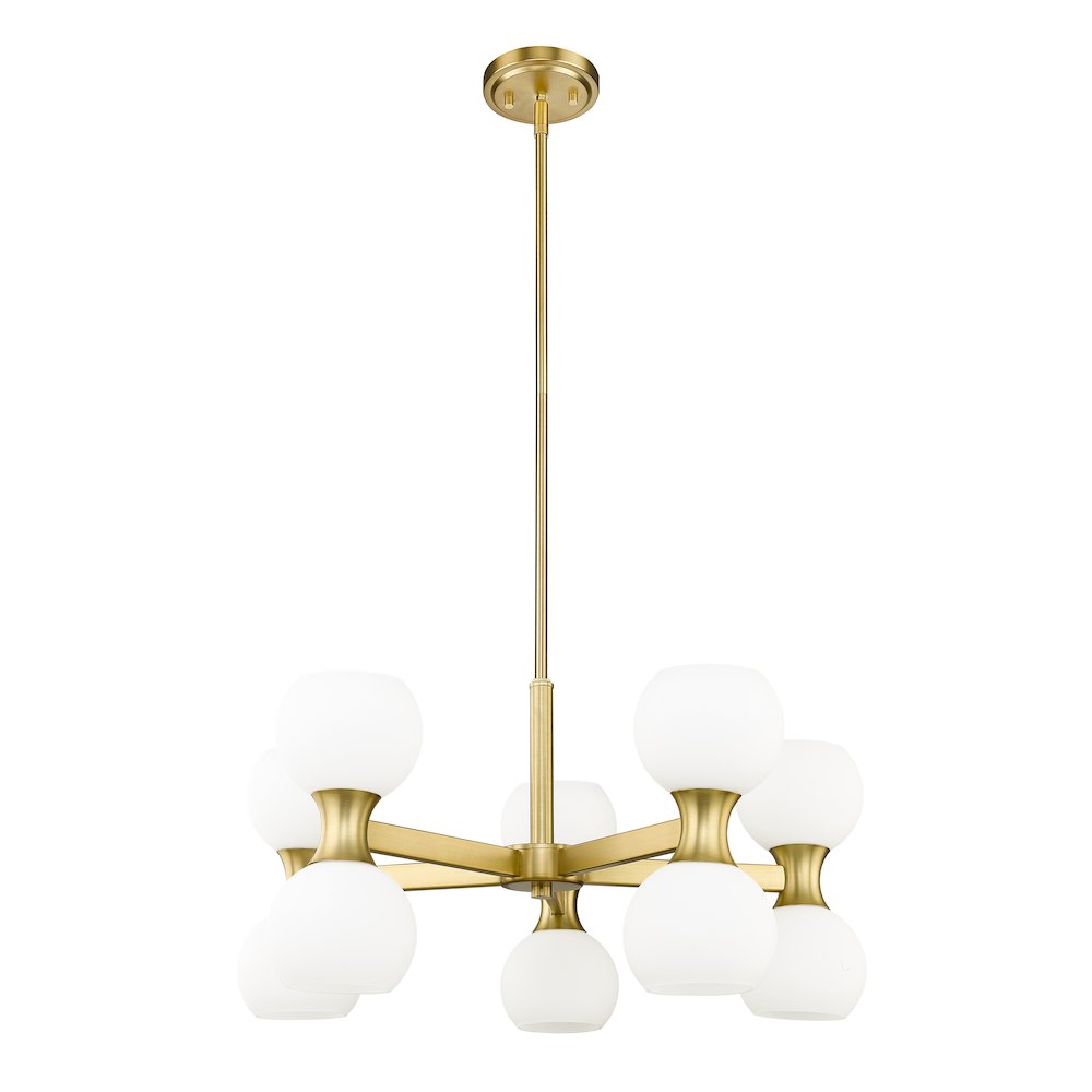 Z-Lite 10 Light Chandelier. Picture 5