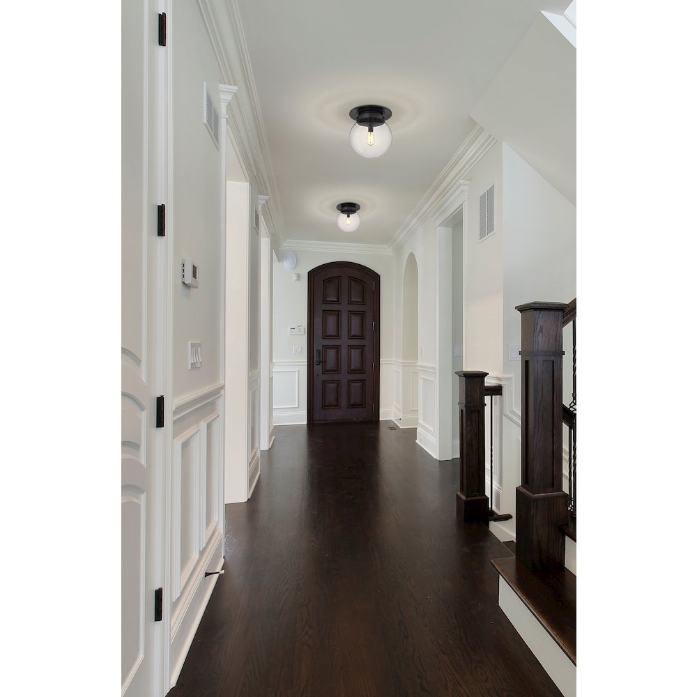Z-Lite 1 Light Flush Mount. Picture 6