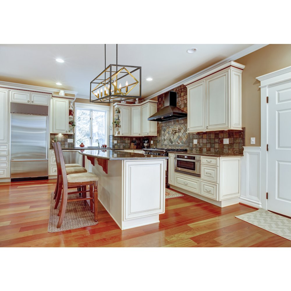 Z-Lite 10 Light Linear Chandelier. Picture 6