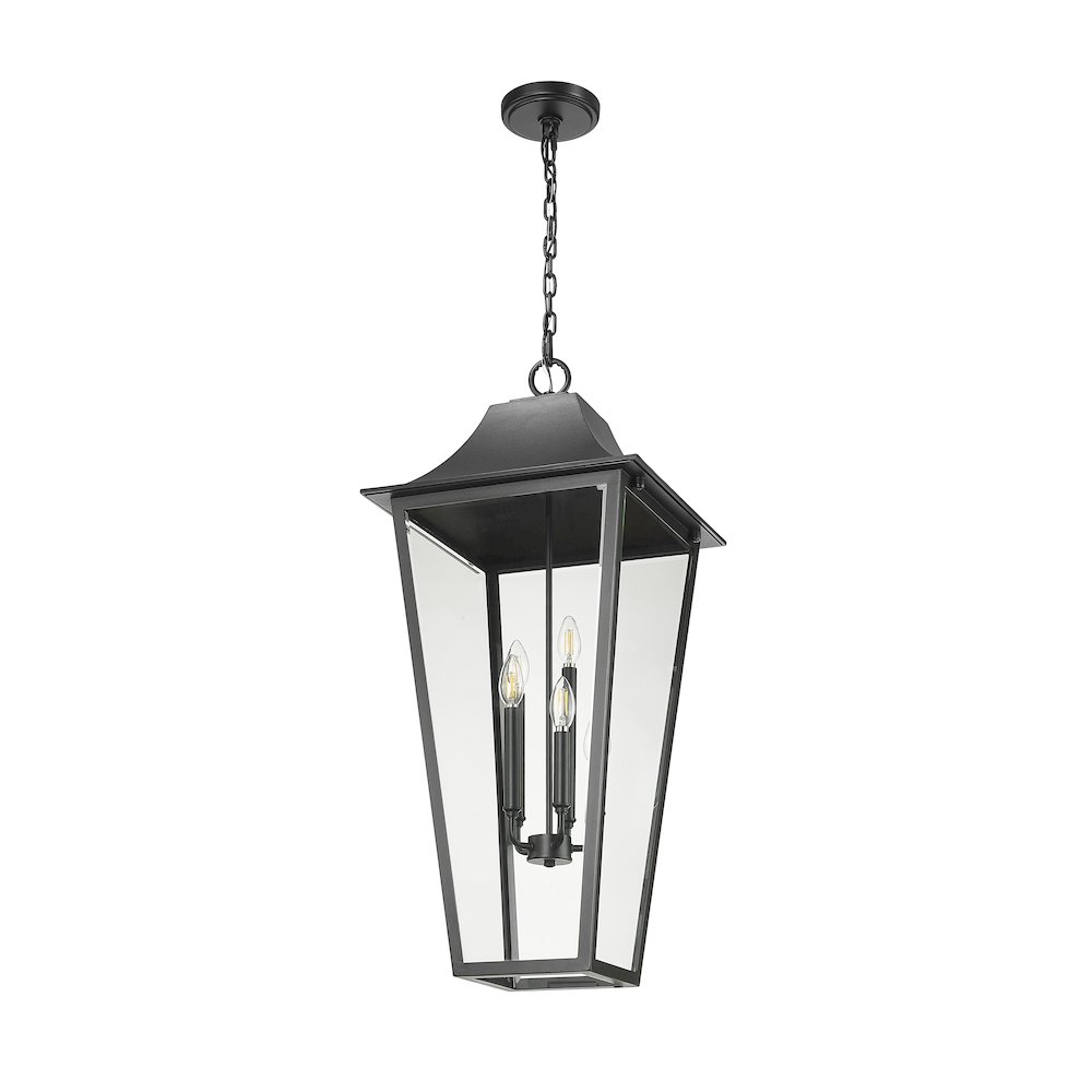 Z-Lite 5 Light Outdoor Chain Mount Ceiling Fixture. Picture 5
