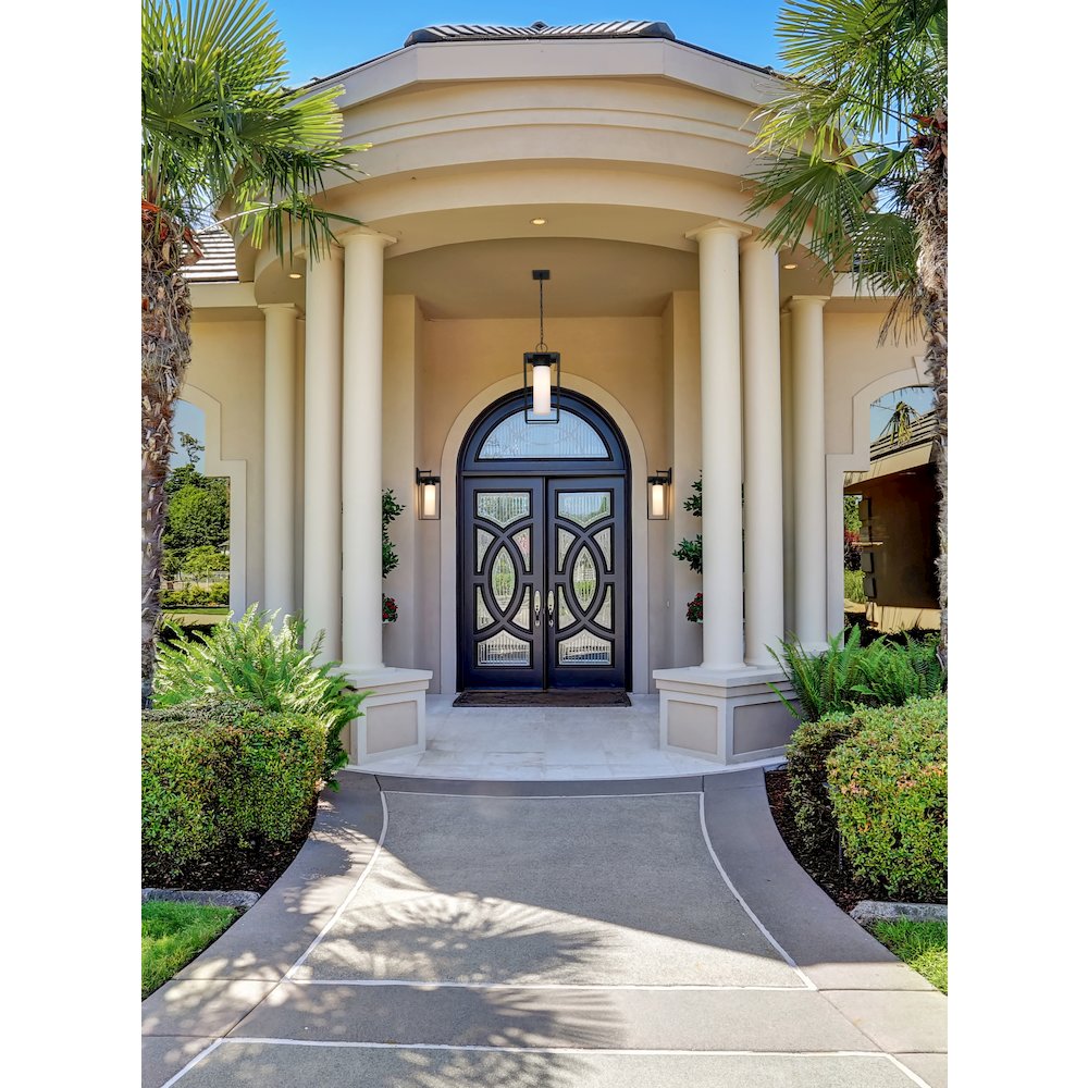 Z-Lite 1 Light Outdoor Chain Mount Ceiling Fixture. Picture 7