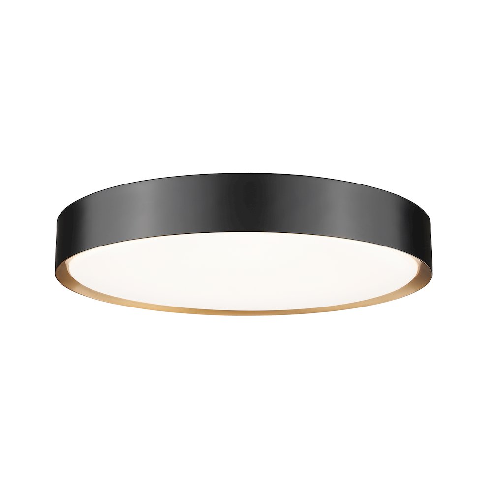 Z-Lite 1 Light Flush Mount. Picture 1