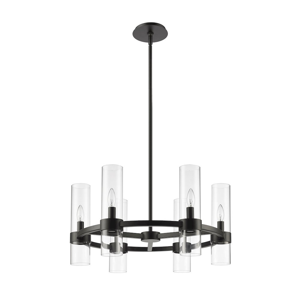 Z-Lite 6 Light Chandelier. Picture 5