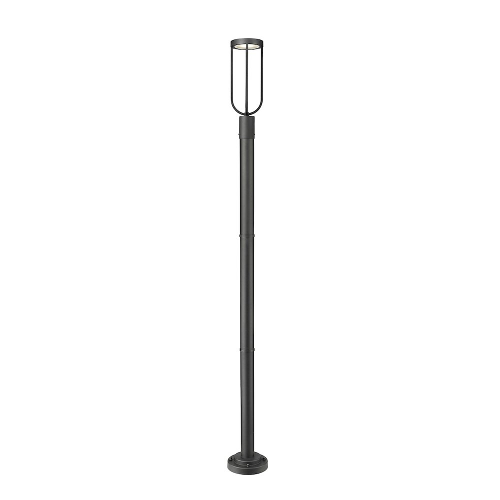 Z-Lite 1 Light Outdoor Post Mounted Fixture. Picture 2