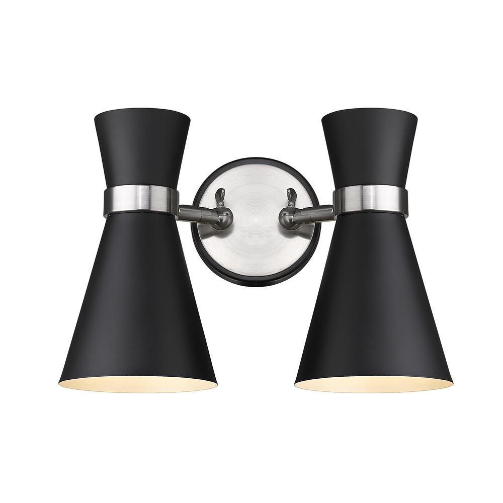 2 Light Wall Sconce. Picture 1