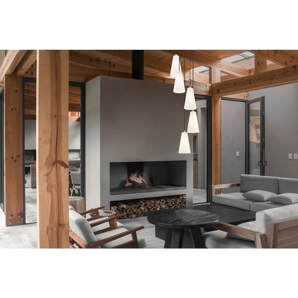 Z-Lite 5 Light Chandelier. Picture 6