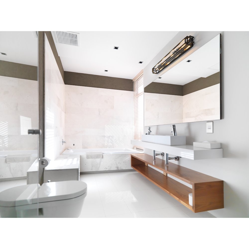 Z-Lite 4 Light Vanity. Picture 7