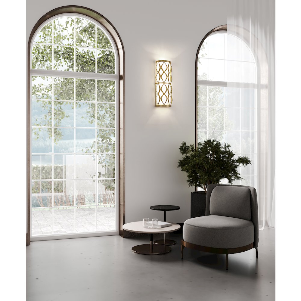 Z-Lite 3 Light Wall Sconce. Picture 6