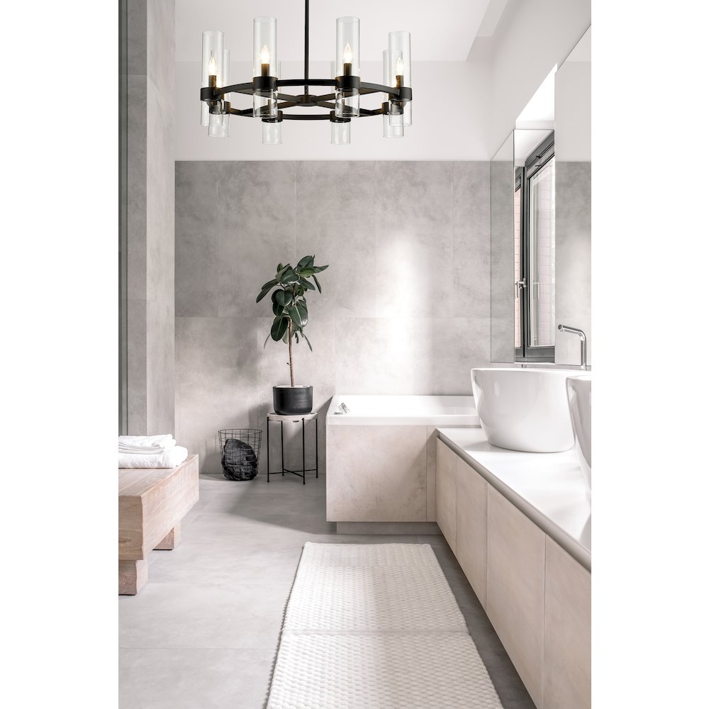 Z-Lite 8 Light Chandelier. Picture 6