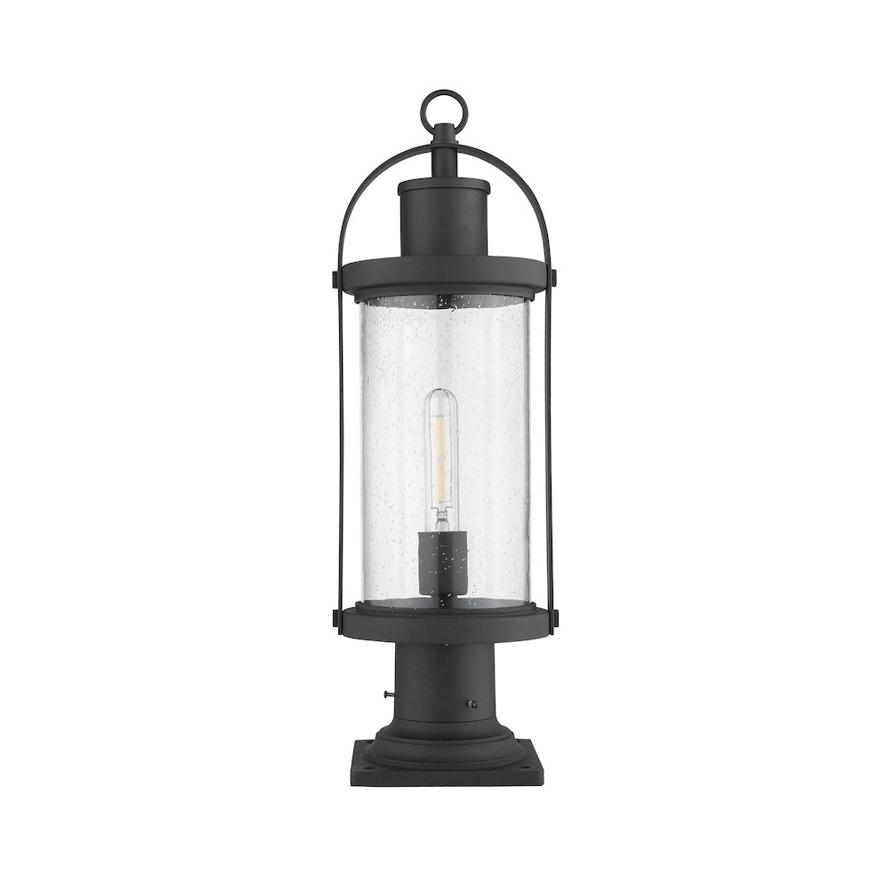 Z-Lite 1 Light Outdoor Pier Mounted Fixture. Picture 5