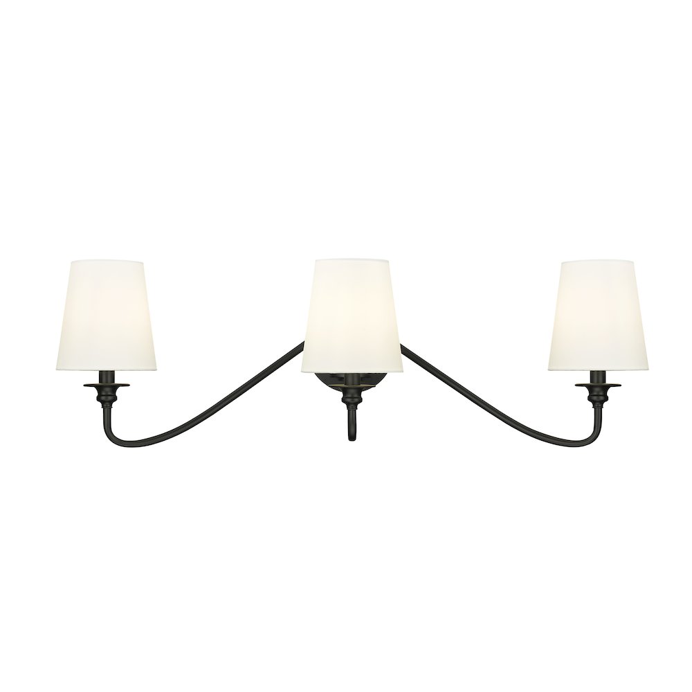 Z-Lite 3 Light Wall Sconce. Picture 2