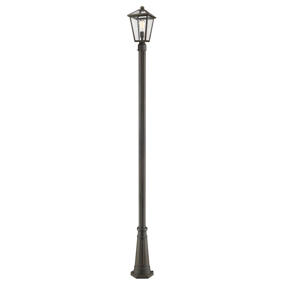 Z-Lite 1 Light Outdoor Post Mounted Fixture. Picture 1