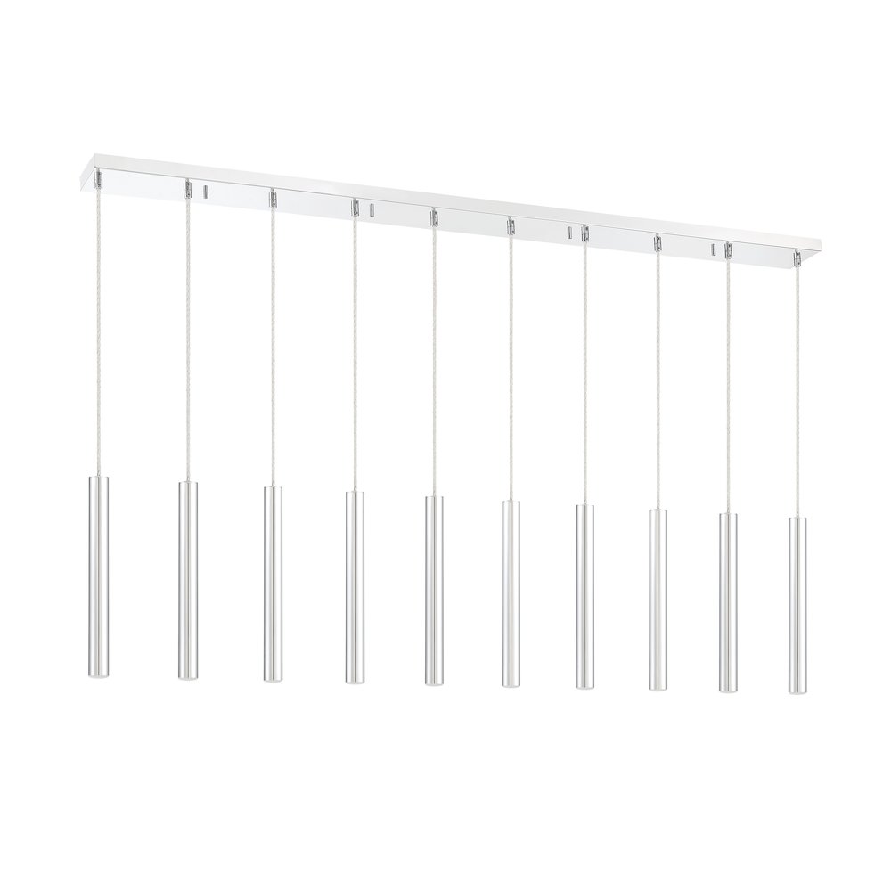 Z-Lite 10 Light Linear Chandelier. Picture 5