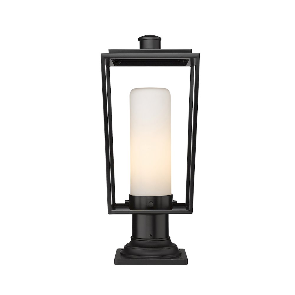 Z-Lite 1 Light Outdoor Pier Mounted Fixture. Picture 2