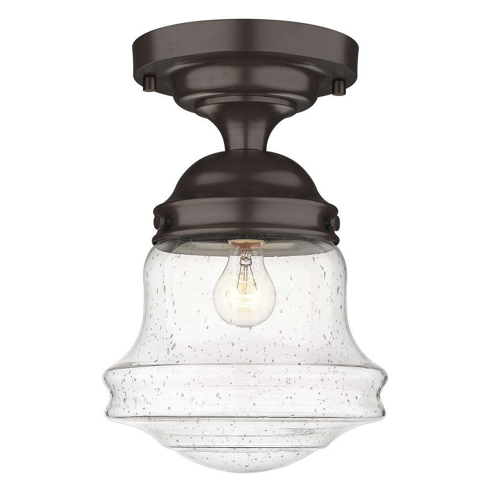 1 Light Flush Mount. Picture 1