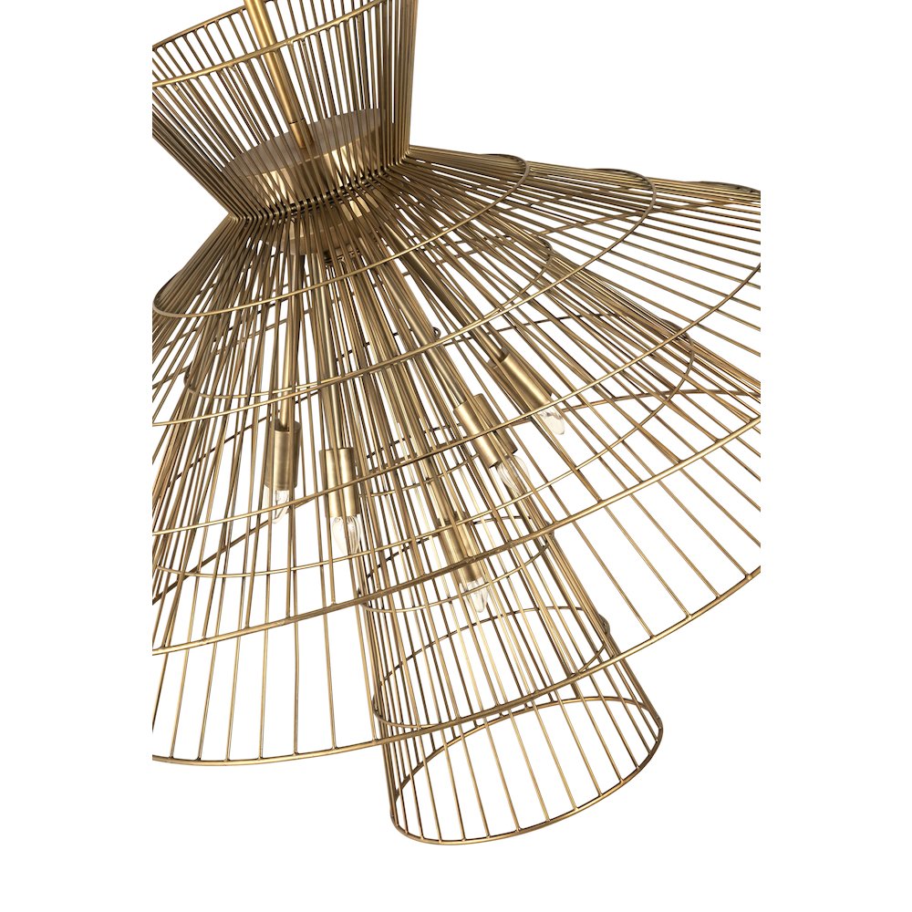 Z-Lite 8 Light Chandelier. Picture 4