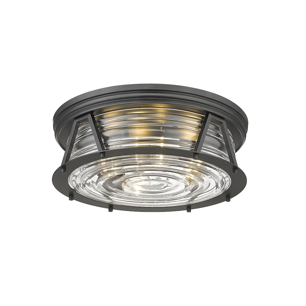 Z-Lite 4 Light Flush Mount. Picture 3