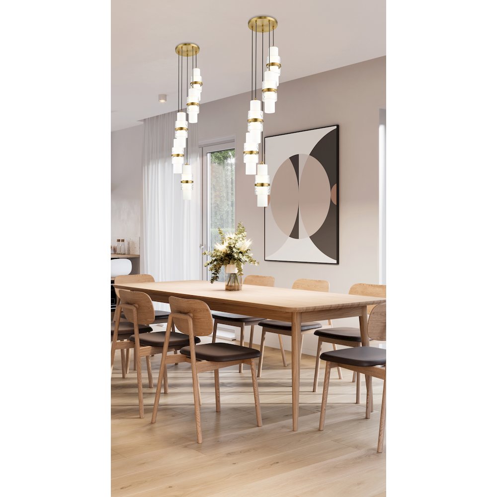 Z-Lite 5 Light Chandelier. Picture 7