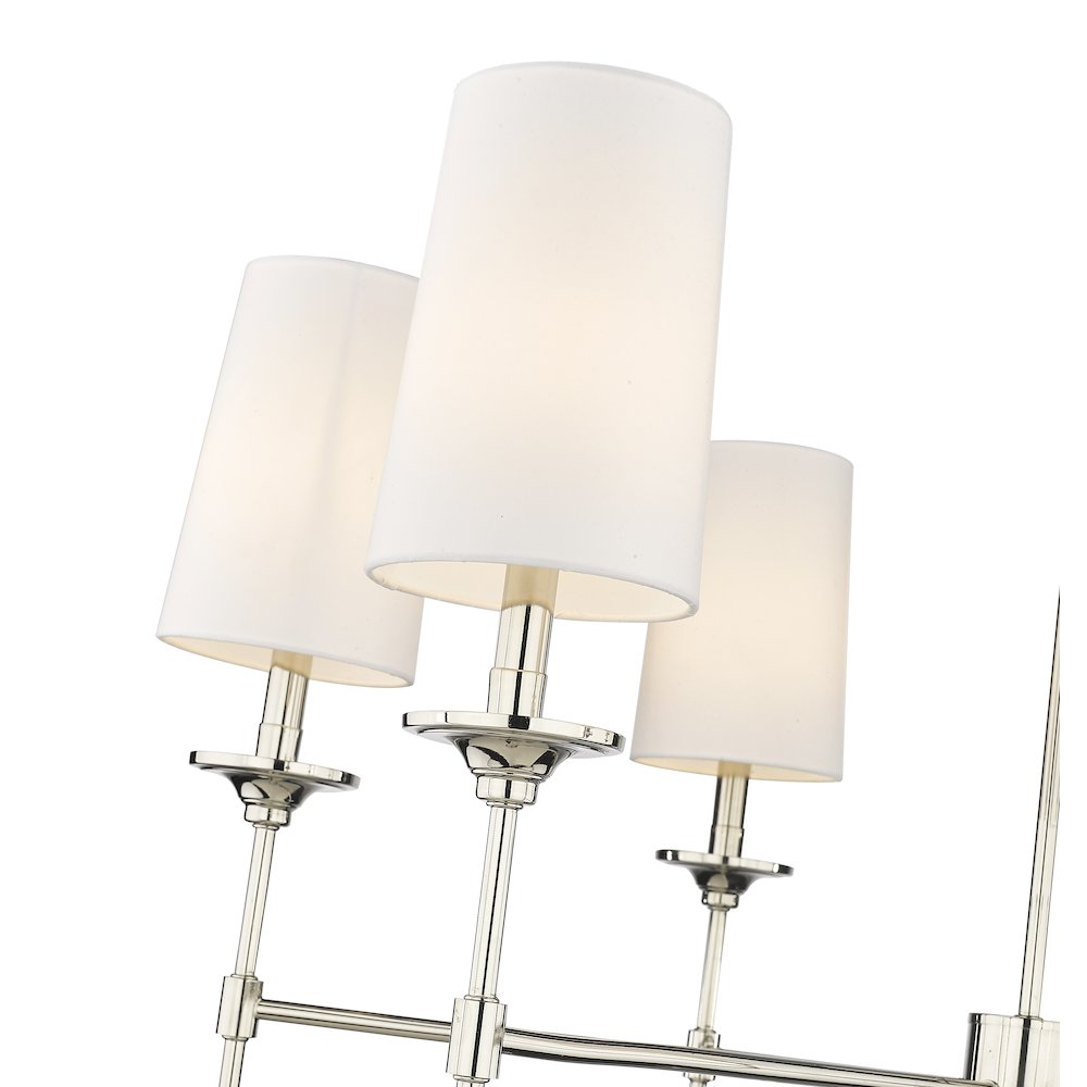 Z-Lite 6 Light Chandelier. Picture 4
