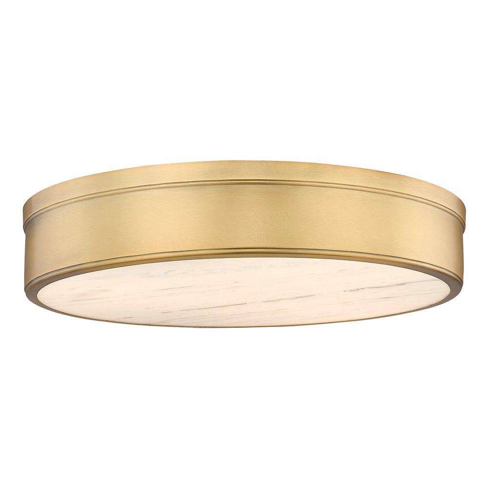 Z-Lite 3 Light Flush Mount. Picture 1