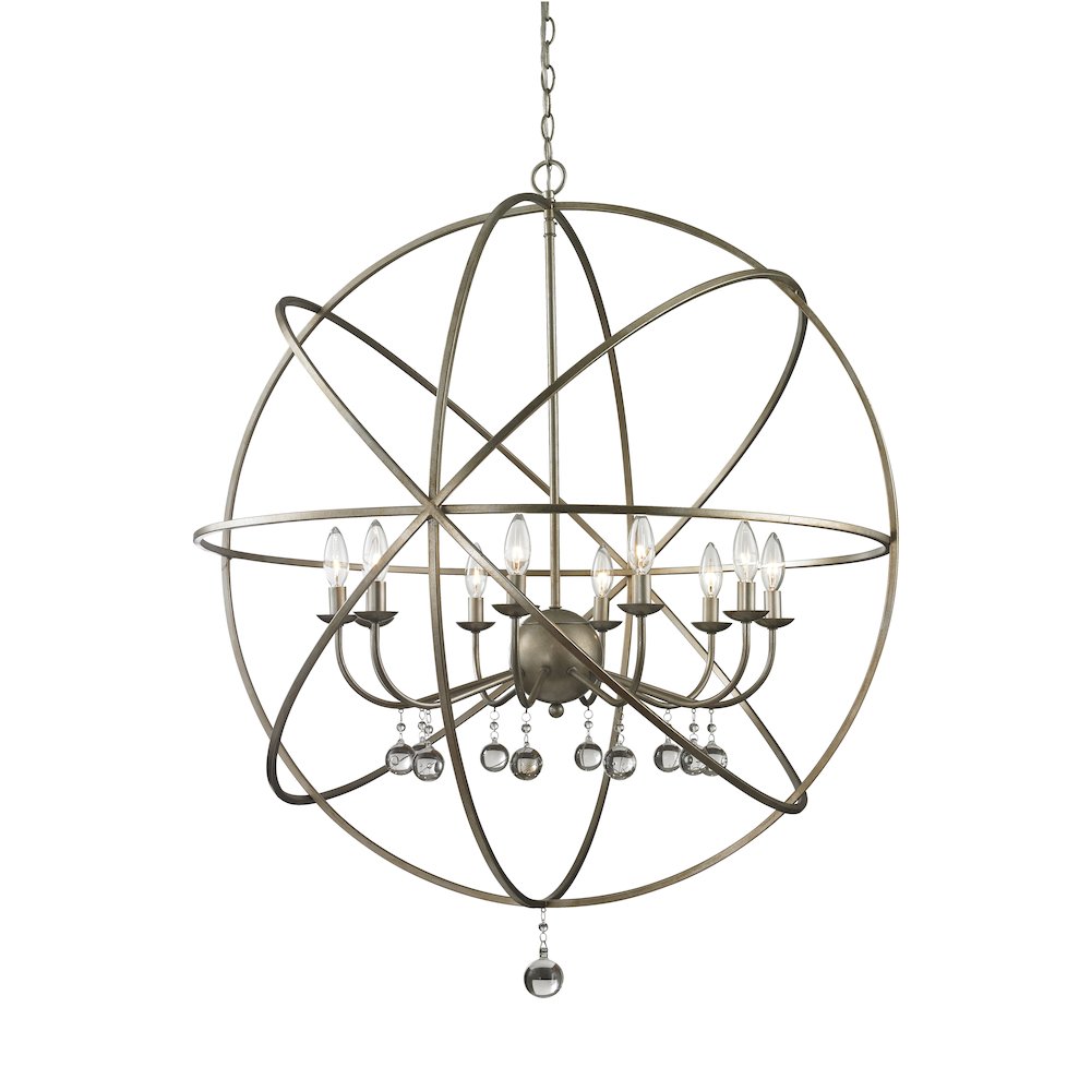 Z-Lite 10 Light Chandelier. Picture 1