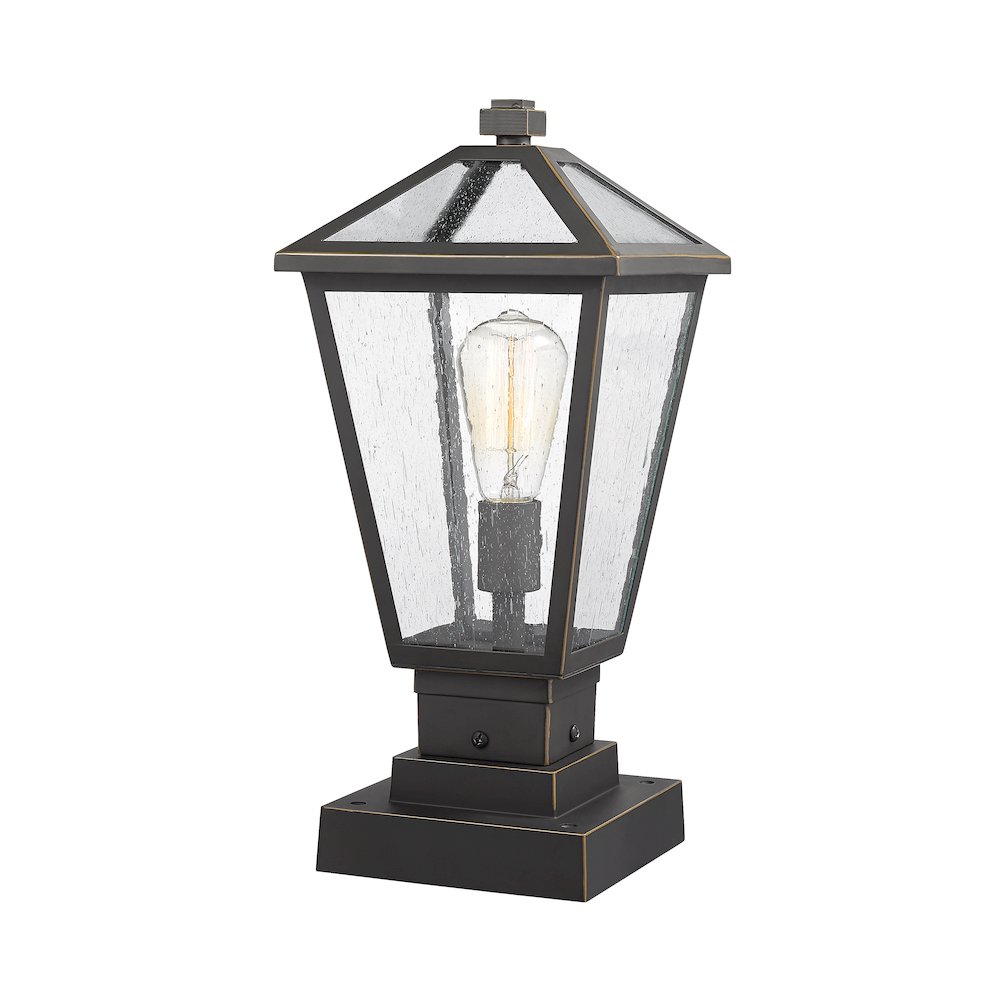 Z-Lite 1 Light Outdoor Pier Mounted Fixture. Picture 1